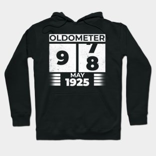 Oldometer 98 Years Old Born In May 1925 Hoodie